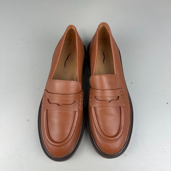 Madewell The Vernon Loafer in Dried Maple - Picture 3 of 7